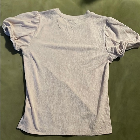 Halogen Gauzy Top in Beige - Picture 5 of 5